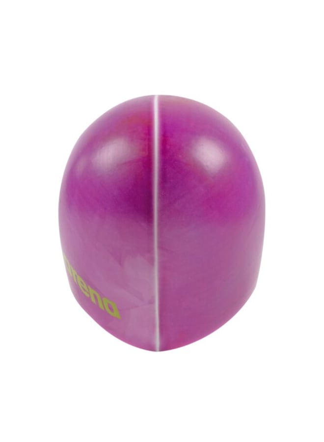 arena HD CAP PLUM MULTI-PLUM  - Premium Silicone Hydrodynamic Swim Cap - Image 1